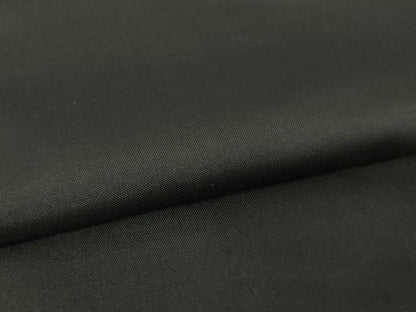 平和屋着物●本場縞大島紬　色無地　黒地　正絹　逸品　DABG8561ps