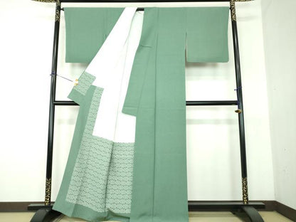 平和屋着物●江戸小紋　吉祥柄　正絹　逸品　DABG8591ps