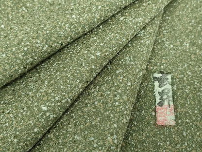 平和屋着物●上質な小紋　作家物　たたき染め　正絹　逸品　DABG8596ps
