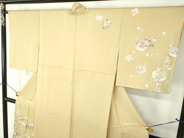 平和屋着物●訪問着　流水宝尽くし花文　暈し染め　金彩　正絹　逸品　DABG8619ps
