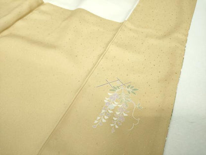 平和屋着物●訪問着　流水宝尽くし花文　暈し染め　金彩　正絹　逸品　DABG8619ps