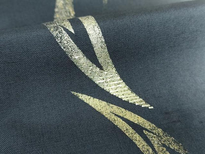 平和屋着物●訪問着　紬地　竹屋町刺繍　花間道　金銀彩　正絹　逸品　DABG8623ps