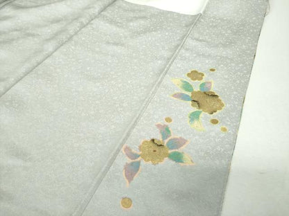平和屋着物●訪問着　螺鈿　辻が花　暈し染め　金銀彩　正絹　逸品　DABG8642ps