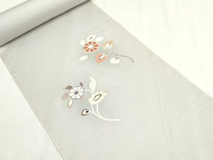 平和屋着物▼付下げ　反物　着尺　刺繍　花丸文　金彩　逸品　未使用　DABG9138we