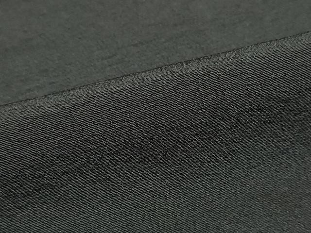 平和屋着物▼黒紋付　黒反物　着尺　逸品　未使用　DABG9149we