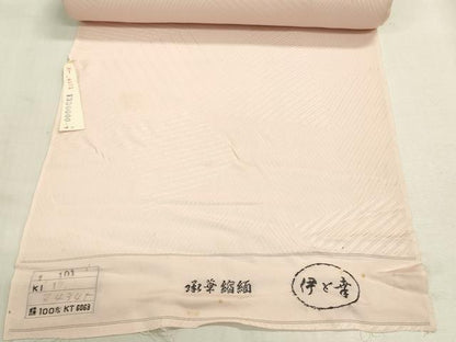 平和屋着物▼付下げ　反物　着尺　総刺繍　草花文　上代33万　伊と幸　逸品　未使用　DABG9235we
