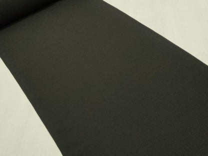 平和屋着物▼黒紋付　黒生地　解き反物　着尺　逸品　DABG9253we
