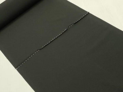 平和屋着物▼黒紋付　黒生地　解き反物　着尺　逸品　DABG9253we