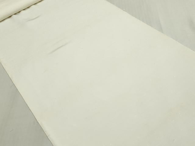平和屋着物▼白生地　反物　着尺　生成り色　逸品　未使用　DABG9282we