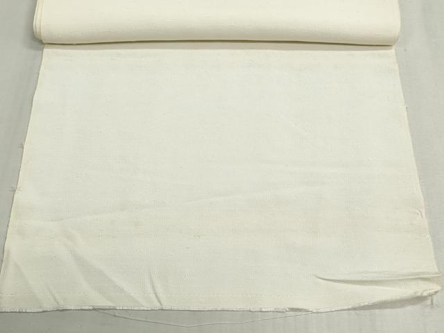平和屋着物▼白生地　反物　着尺　生成り色　逸品　未使用　DABG9282we