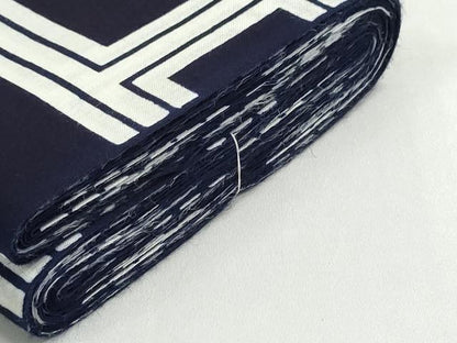 平和屋着物＊夏物　浴衣　反物　着尺　相撲部屋　藤島　煉瓦　綿　未使用　DABG9331we