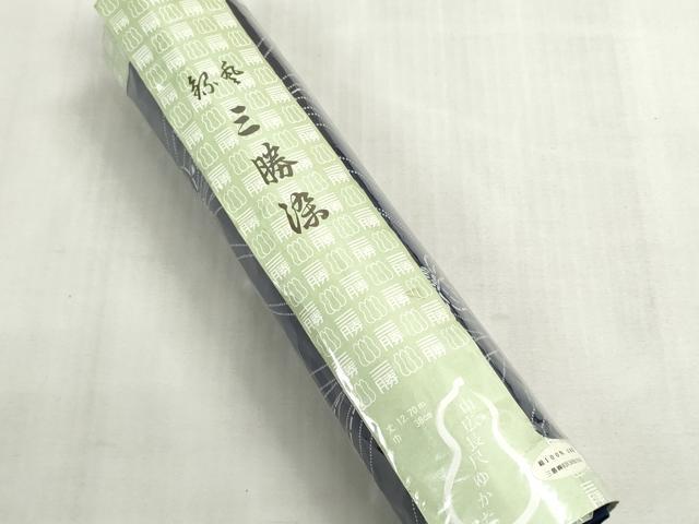 平和屋着物＊夏物　浴衣　反物　着尺　注染　三勝染　菖蒲　松坂屋扱い　綿　逸品　未使用　DABG9462we