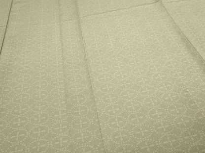 平和屋着物▽洗える最高級着物　＜英＞はなぶさ謹製　小紋　単衣　吉祥文　洗える着物　DABG9559sf