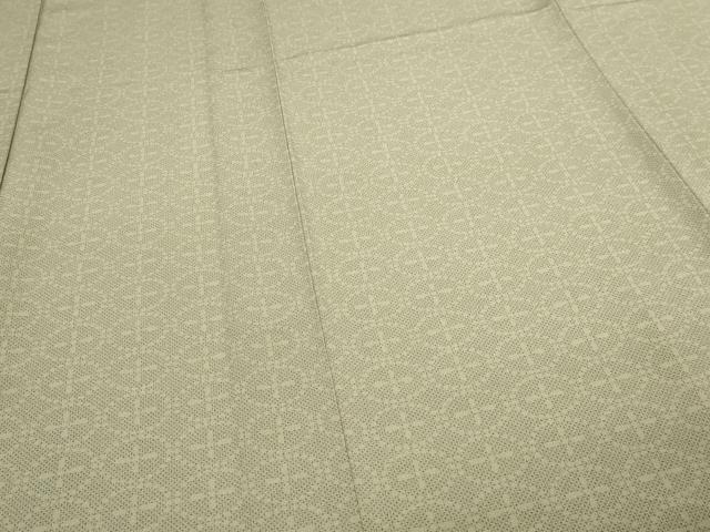 平和屋着物▽洗える最高級着物　＜英＞はなぶさ謹製　小紋　単衣　吉祥文　洗える着物　DABG9559sf