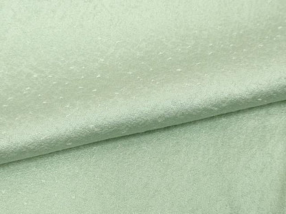 平和屋着物▽上質な色無地　単衣　霞地紋　薄雲鼠色　正絹　逸品　DABG9737sf