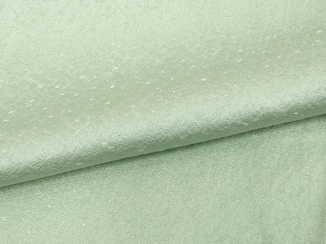 平和屋着物▽上質な色無地　単衣　霞地紋　薄雲鼠色　正絹　逸品　DABG9737sf