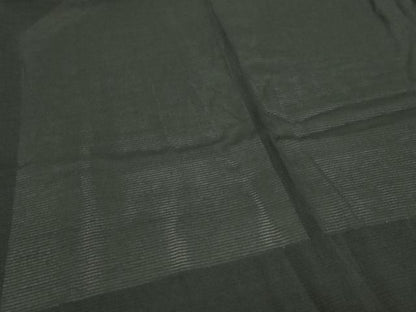 平和屋着物▽羽織　スリーシーズン　春夏秋　塵除け　黒色　黒地　正絹　逸品　DABG9745sf