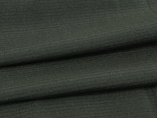 平和屋着物▽羽織　スリーシーズン　春夏秋　塵除け　黒色　黒地　正絹　逸品　DABG9745sf