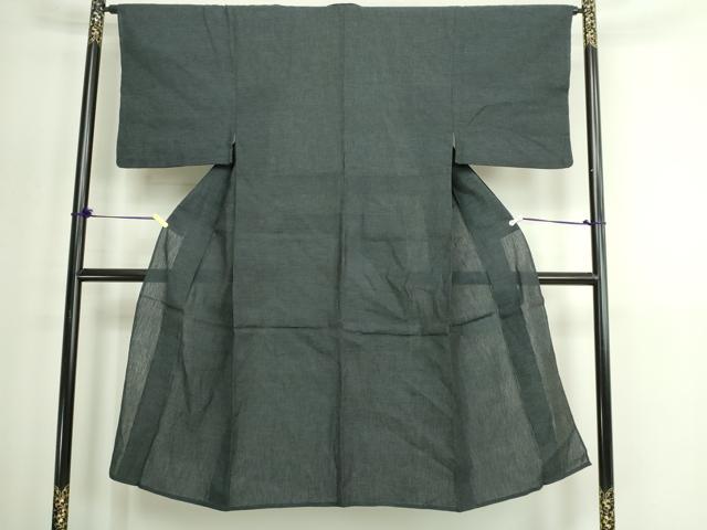 平和屋着物▽男性　紬　単衣　霞文　正絹　逸品　DABG9770sf