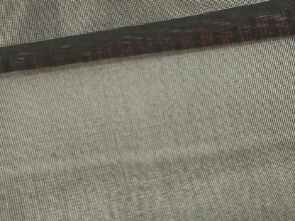 平和屋着物▽道行コート　スリーシーズン　春夏秋　塵除け　二重紗　縞　正絹　逸品　DABG9779sf