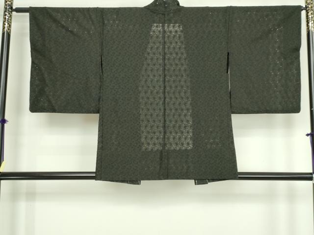 平和屋着物▽羽織　スリーシーズン　春夏秋　塵除け　総レース　唐草文　交織　DABG9780sf