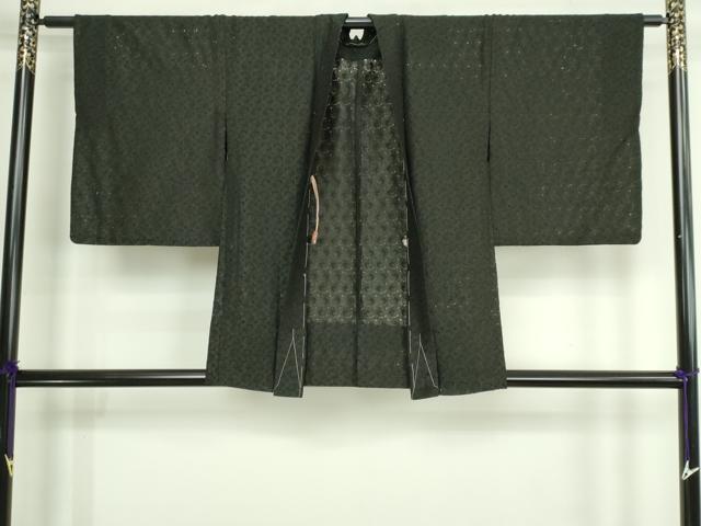平和屋着物▽羽織　スリーシーズン　春夏秋　塵除け　総レース　唐草文　交織　DABG9780sf