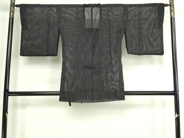 平和屋着物▽道行コート　スリーシーズン　春夏秋　塵除け　亀甲文　正絹　逸品　DABG9781sf