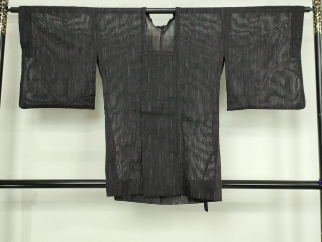 平和屋着物▽道行コート　スリーシーズン　春夏秋　塵除け　亀甲文　正絹　逸品　DABG9781sf