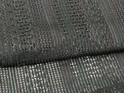 平和屋着物▽道行コート　スリーシーズン　春夏秋　塵除け　亀甲文　正絹　逸品　DABG9781sf