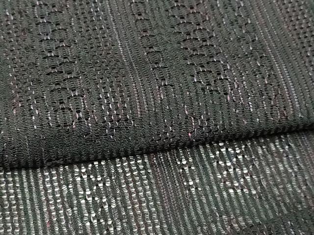 平和屋着物▽道行コート　スリーシーズン　春夏秋　塵除け　亀甲文　正絹　逸品　DABG9781sf