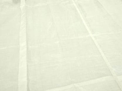 平和屋着物＊夏物　男性　長襦袢　色無地　鳥の子色　麻　逸品　DABG9804sf