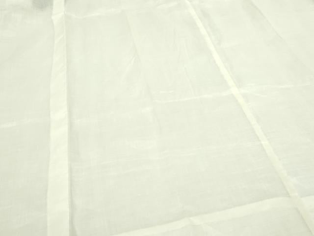平和屋着物＊夏物　男性　長襦袢　色無地　鳥の子色　麻　逸品　DABG9804sf