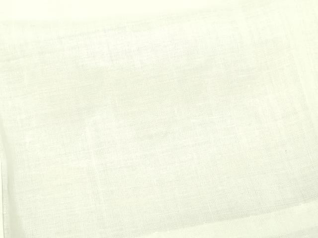 平和屋着物＊夏物　男性　長襦袢　色無地　鳥の子色　麻　逸品　DABG9804sf