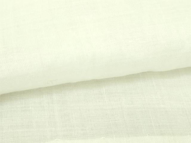 平和屋着物＊夏物　男性　長襦袢　色無地　鳥の子色　麻　逸品　DABG9804sf