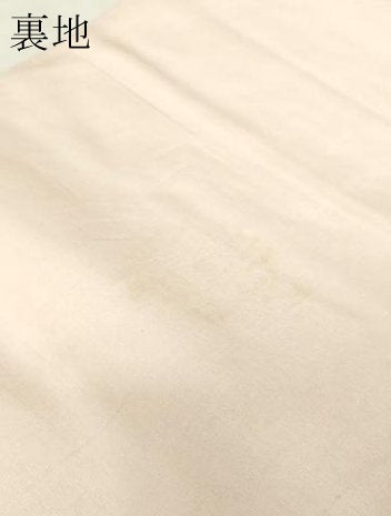 平和屋本店▼六通柄袋帯　本金花鳥文様　24Ｋ　やまと誂製　正絹　逸品　DABG9985sf