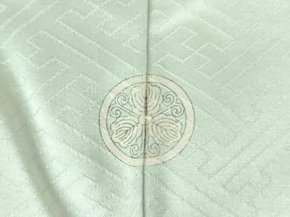 平和屋着物●十日町老舗ブランド　吉澤友禅　吾妻徳穂　訪問着　枝垂れ花　金彩　正絹　逸品　DABH0002op
