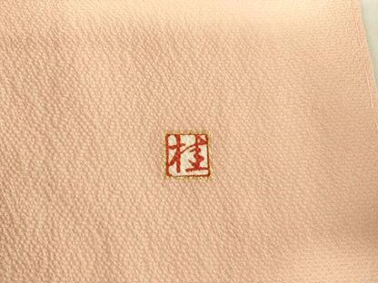平和屋着物●ブライダルファッションデザイナー・桂由美　訪問着　駒刺繍　花車文　暈し染め　金彩　正絹　逸品　未使用　DABH0003op