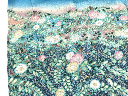 平和屋着物●豪華振袖　作家物　孝美作　絞り　辻が花　暈し染め　金彩　正絹　逸品　DABH0010op