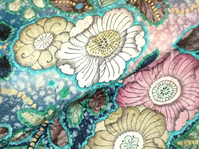 平和屋着物●豪華振袖　作家物　孝美作　絞り　辻が花　暈し染め　金彩　正絹　逸品　DABH0010op