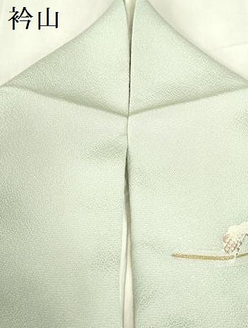 平和屋着物●訪問着　駒刺繍　小舟松文　暈し染め　金彩　正絹　逸品　DABH0034op