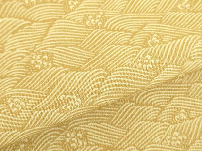 平和屋着物●江戸小紋　立波文　正絹　逸品　DABH0043op