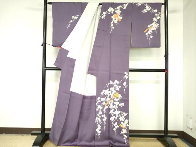 平和屋着物●訪問着　駒刺繍　花鼓　楽器文　金彩　正絹　逸品　DABH0069op