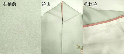 平和屋着物●中国三大刺繍　スワトウ刺繍　汕頭刺繍　総刺繍　訪問着　几帳花文　暈し染め　金彩　正絹　逸品　DABH0071op
