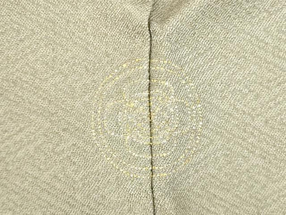 平和屋着物●訪問着　刺繍　道長草花文　暈し染め　金彩　正絹　逸品　DABH0134op