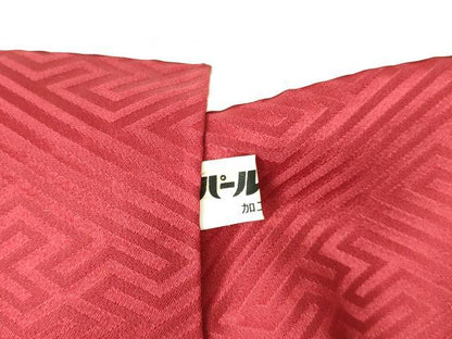 平和屋着物●ブライダルファッションデザイナー・桂由美　振袖　駒刺繍　絞り　亀甲花文　金彩　正絹　逸品　DABH0149op