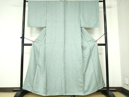 平和屋着物●上質な小紋　成り物　正絹　逸品　未使用　DABH0167op