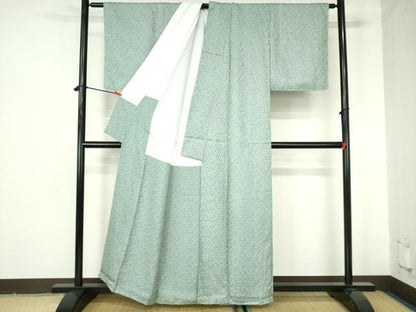 平和屋着物●上質な小紋　成り物　正絹　逸品　未使用　DABH0167op