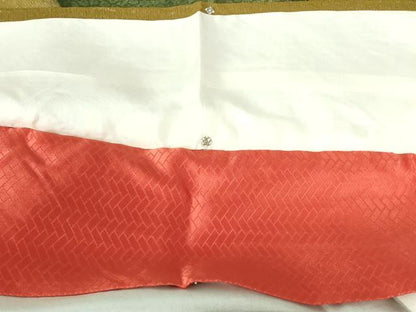 平和屋着物●豪華振袖　干割れ地紋　暈し染め　金通し地　正絹　逸品　DABH0174op