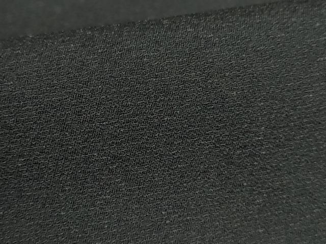 平和屋着物▽男性　羽織　黒紋付　正絹　逸品　DABH0181op