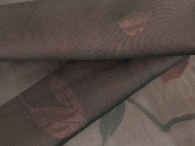 平和屋着物▽羽織　スリーシーズン　春夏秋　塵除け　枝葉文　高島屋扱い　正絹　逸品　DABH0218op
